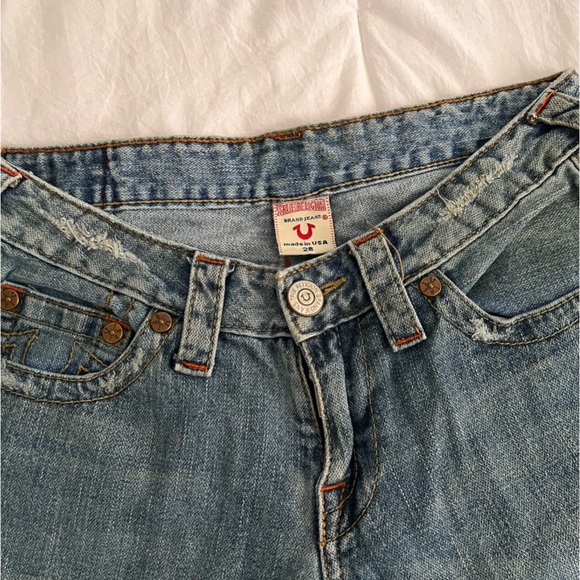 True Religion Lady Godiva Denim Low Rise Jeans - Picture 4 of 7